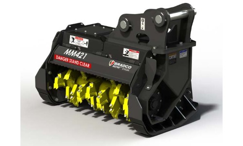 Excavator mulcher from Mission Valley Kubota