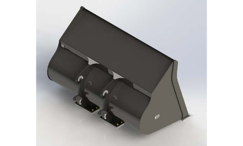 JRB light material bucket from Mission Valley Kubota
