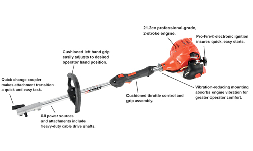 21.2cc PAS Power Source with i-30 Starter Ideal for residential applications.