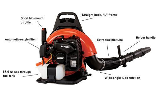 wide angle leaf blower