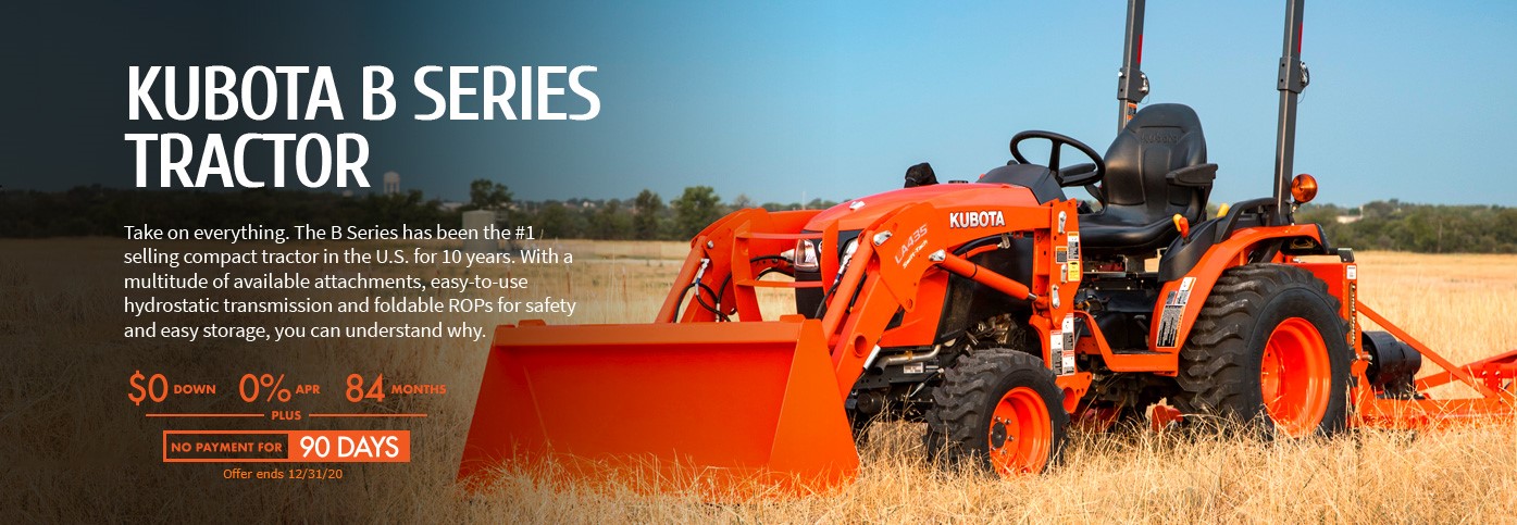 Kubota B Series Tractor Special