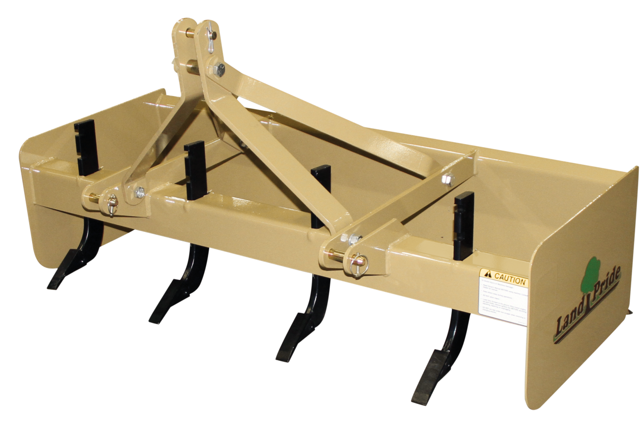 The Box blade wheel tractor, CA