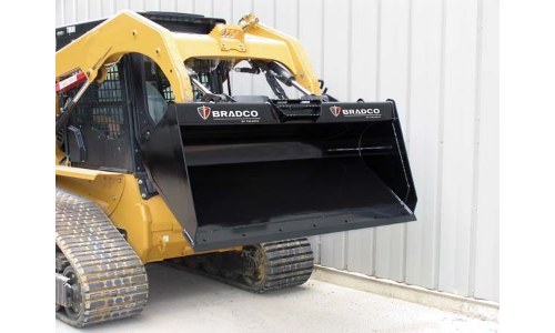 Low profile dirt bucket from Mission Valley Kubota